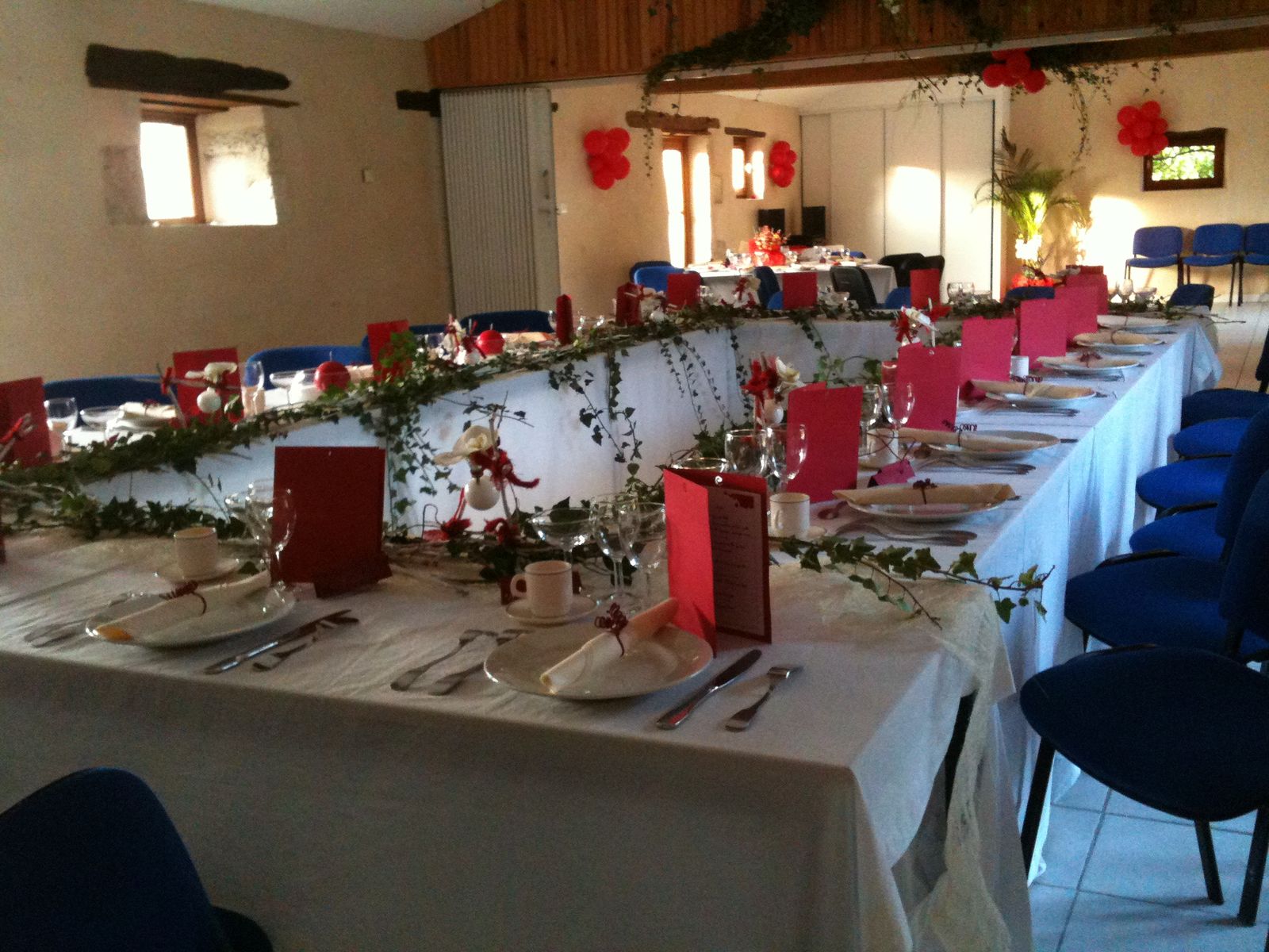 Salle réception mariage